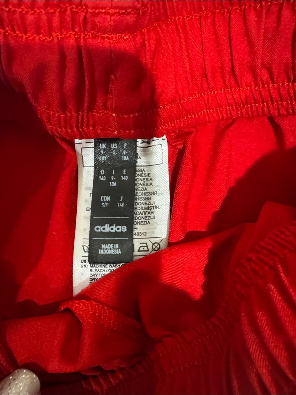adidas Kids Chicago Fire Shorts (two pair) - Picture 2 of 4